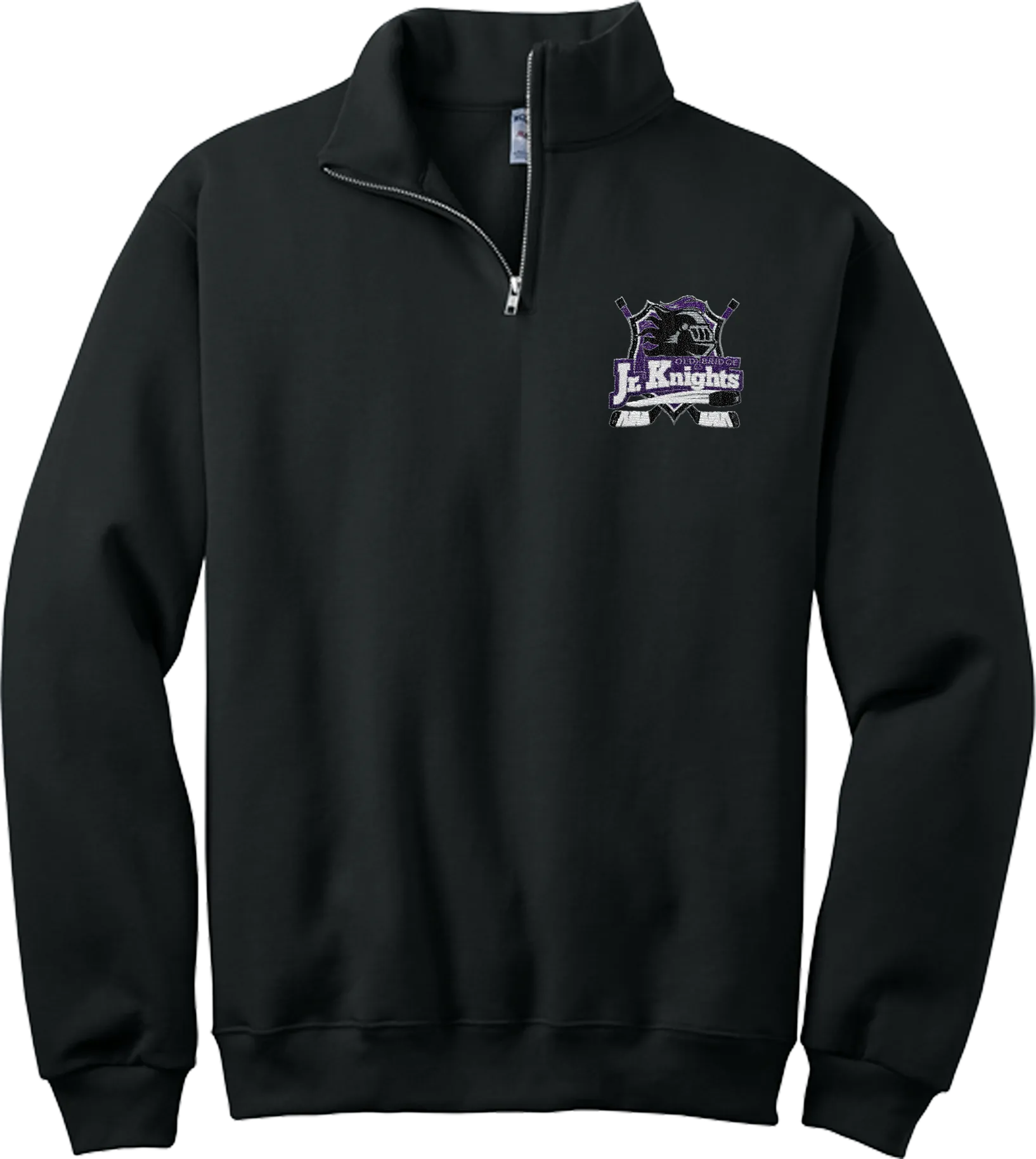 Old Bridge Jr. Knights NuBlend 1/4-Zip Cadet Collar Sweatshirt