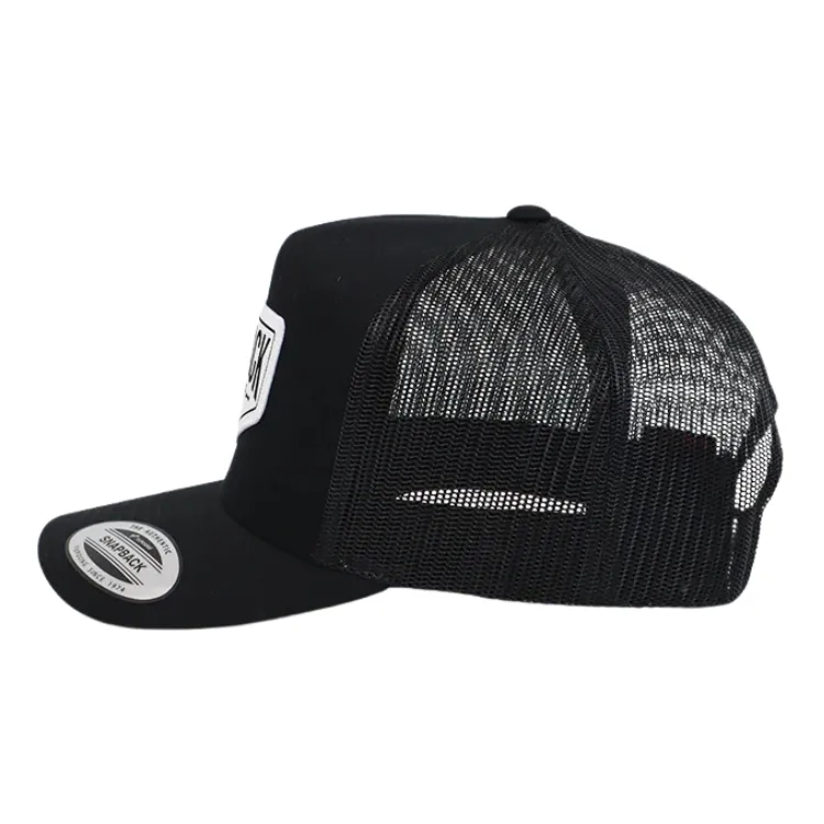 Outback Cobber Winton Trucker Cap - Black