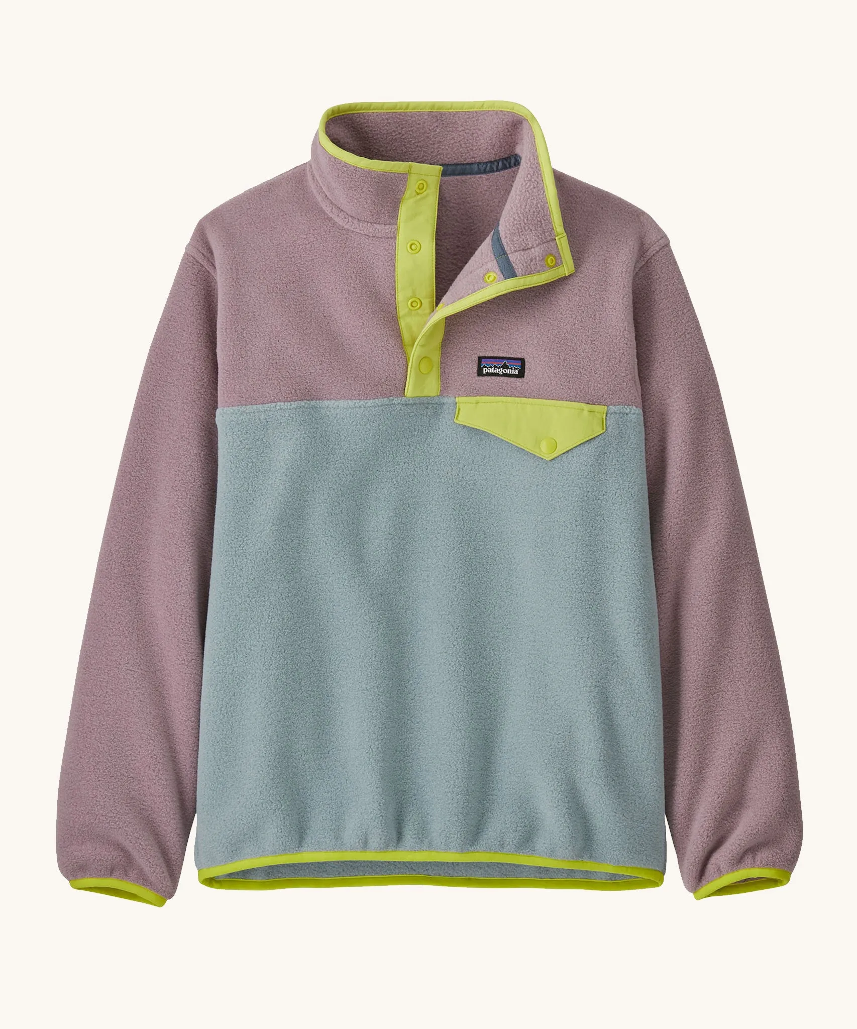 Patagonia Kids Synchilla Fleece Pullover Thermal Blue