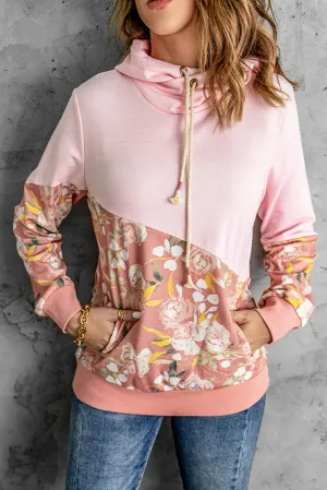 Petals N Pink Vintage Hoodie