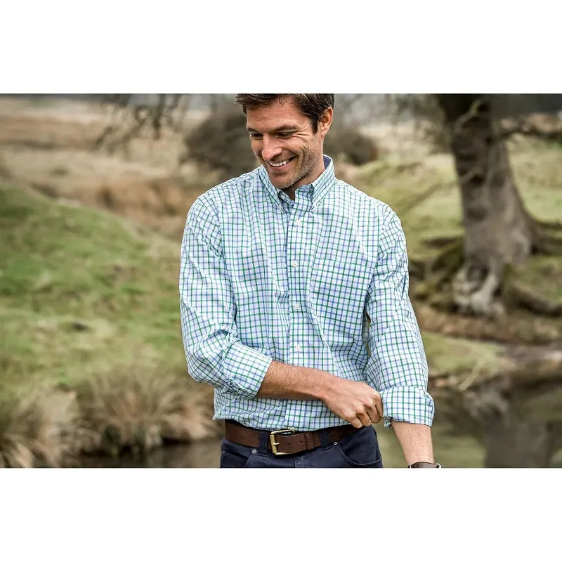 Schoffel Holkham Shirt - Green Check