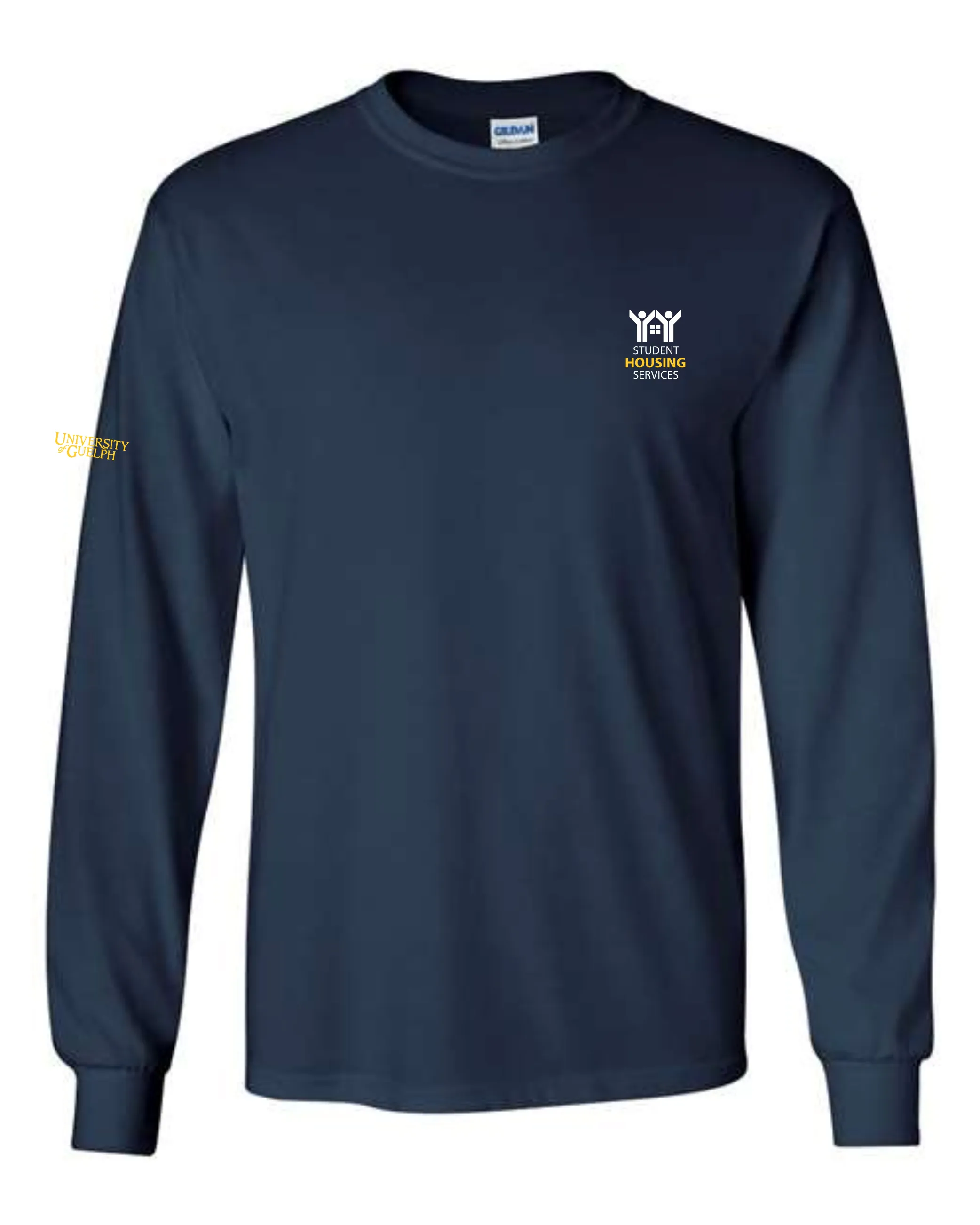 Student Housing Cotton Long Sleeve T-Shirt