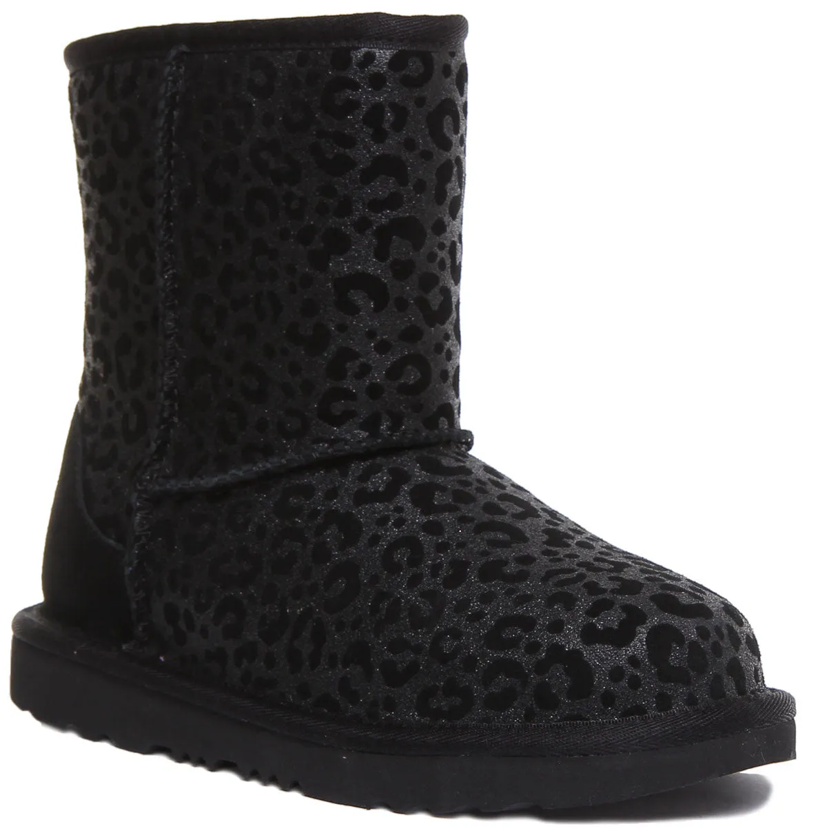 Ugg Australia Classic 2 Glitter Boot In Black For Youth