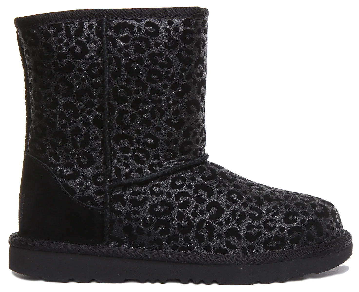 Ugg Australia Classic 2 Glitter Boot In Black For Youth