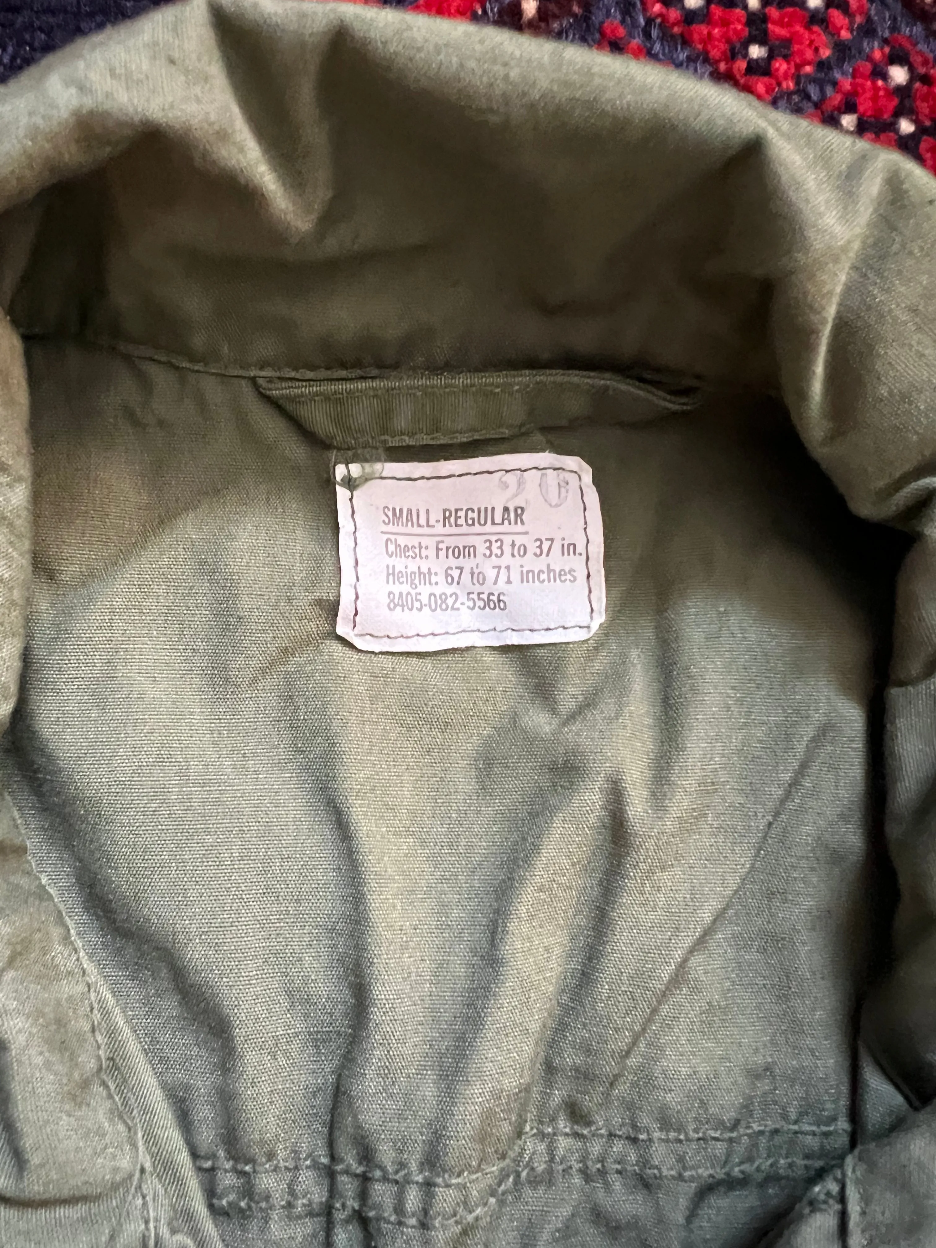 Vietnam War Jungle Jacket Small Regular